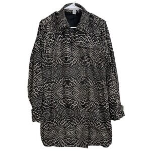 Kenneth Cole Patterned Coat
